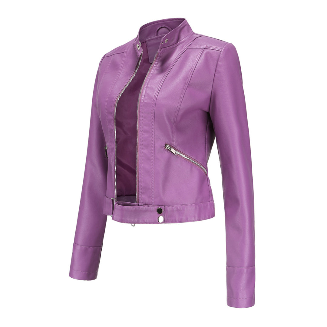Oxana - Stylische Lederjacke
