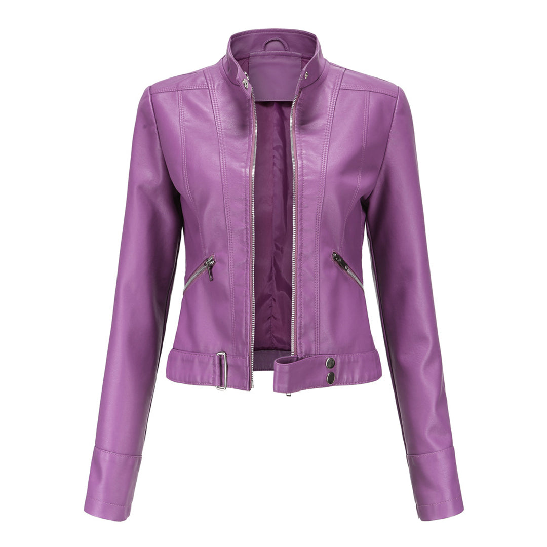 Oxana - Stylische Lederjacke